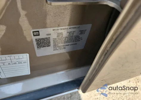 2022 Chevrolet Malibu Lt from USA, damaged, VIN 1G1ZD5ST0NF131541